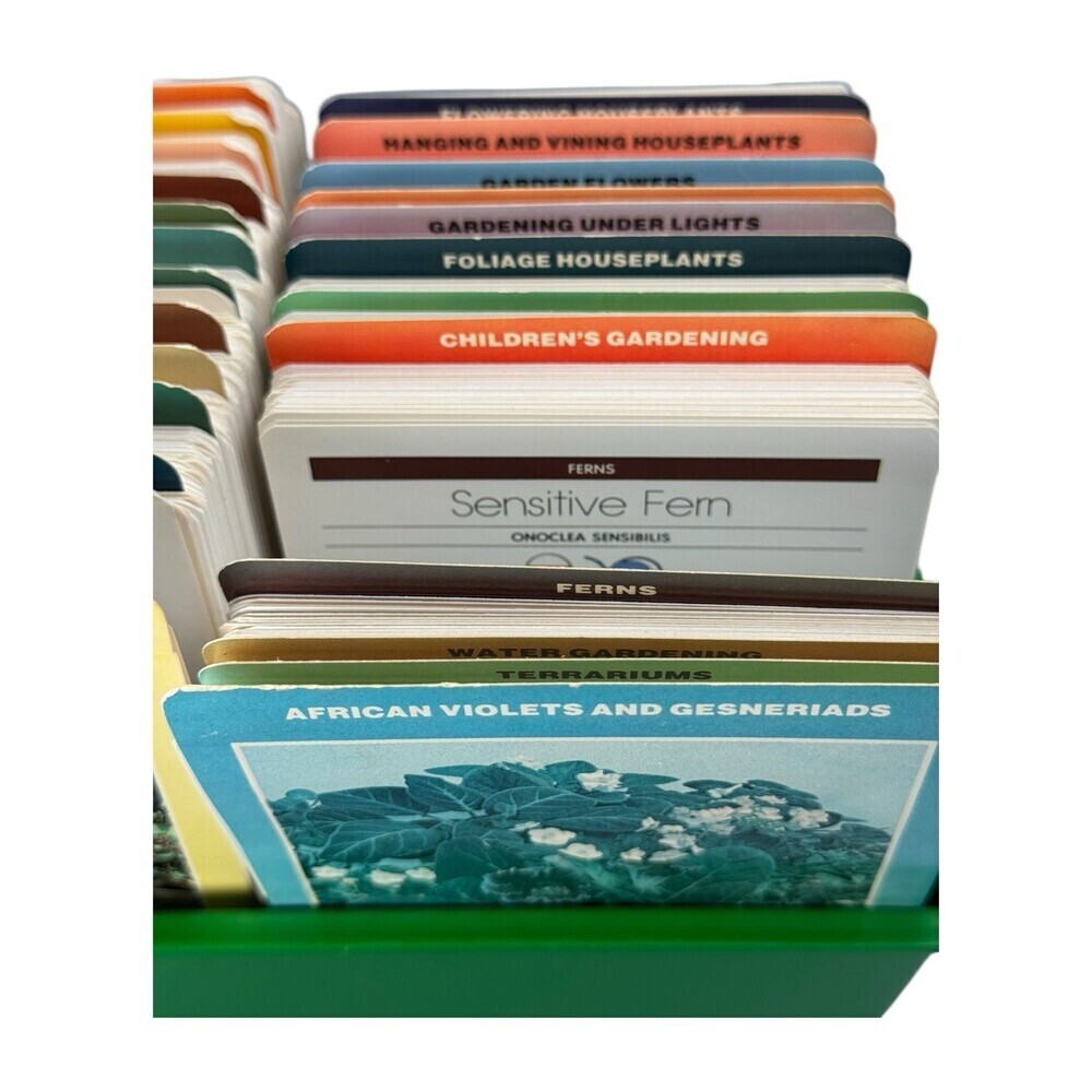 Happy Plants Care Card Set 24 Categories Houseplants Garden Herbs Shrubs Guides - Picture 4 of 10